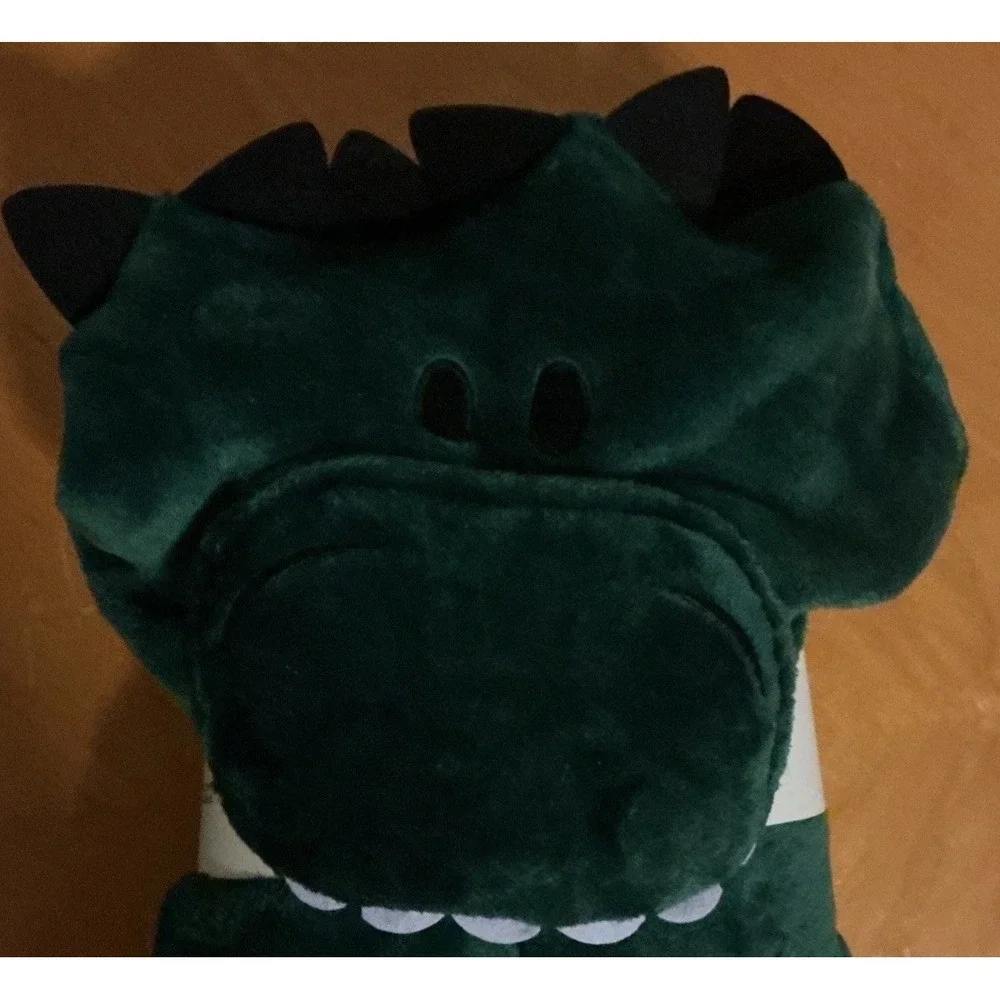 Festive Voice Kids Hooded Dino Blanket,‎ 55.1